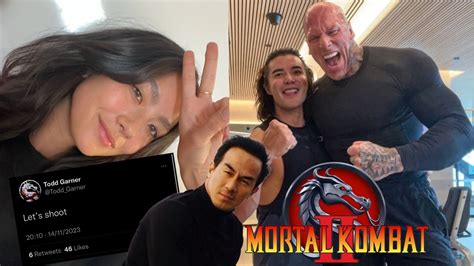 Mortal Kombat 2 Todd Garner Confirms Filming Begins Now Huge Week For