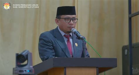 Ini Pesan Ketua KPU Gorut Saat Melantik 369 Anggota PPS REKAMFAKTA