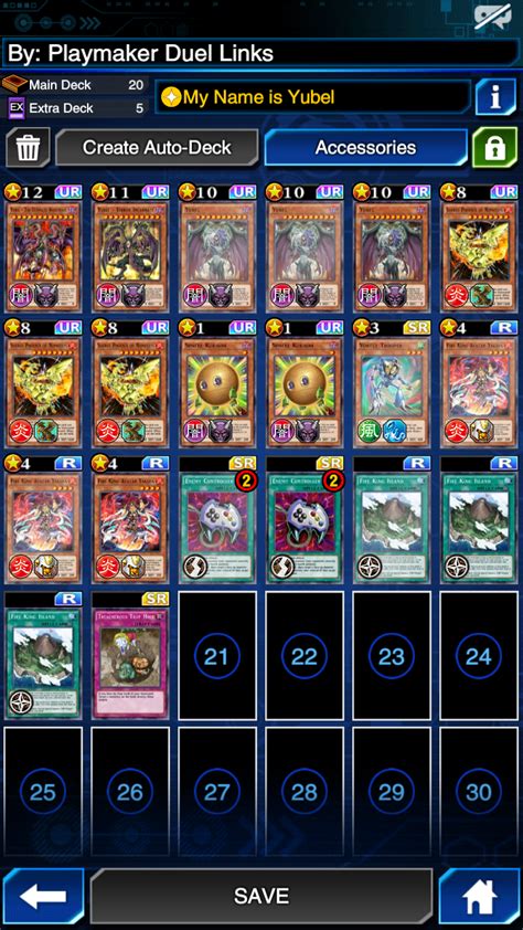 Yubel Deck Build