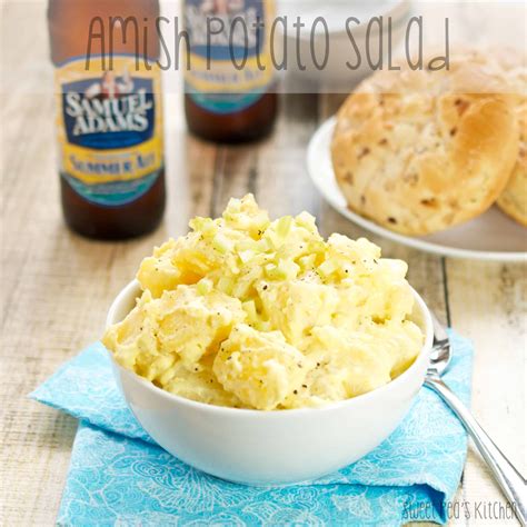 Easy Homemade Amish Potato Salad Recipe Amish Potato Salad Has The