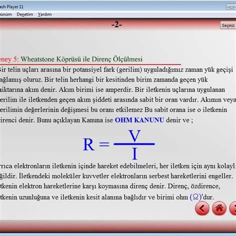 Animation presentation of Ohm's Law Animation of the Figure 3 ...