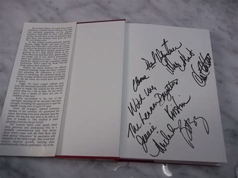 Same Song Separate Voices The Collective Memoirs Of The Lennon Sisters Signed 9780915677108