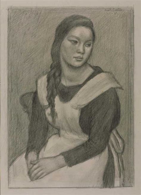 ‘sketch For ‘the Servant Girl‘ Mark Gertler 1923 Tate