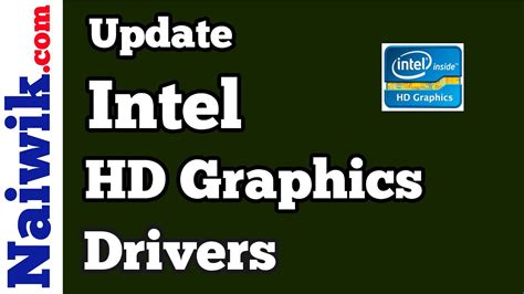 Intel graphics driver update - mpobuster