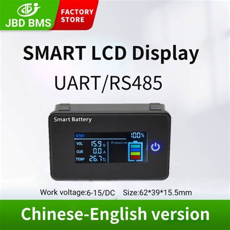 Jbd Smart Bms Lcd Display Uart Rs Communication Bms Protection Board