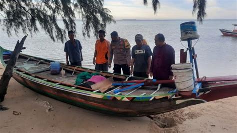 Mesin Mati Kapal Nelayan Asal Banten Terbawa Arus Hingga Ke Pulau Tidung