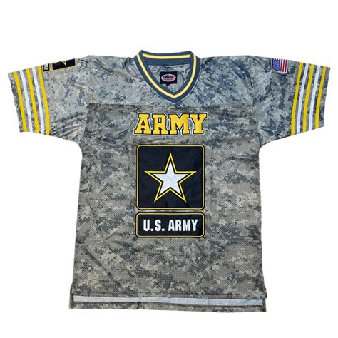 JWM Wholesale - US Army Digital Camo Embroidered Football Jersey ...