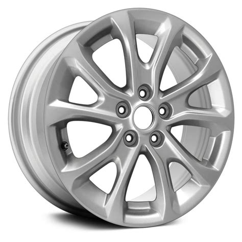 Partsynergy Aluminum Alloy Wheel Rim 17 Inch Oem Take Off Fits 2018 Chevrolet Equinox 5 1143mm