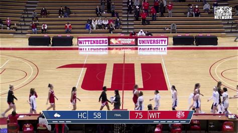 Womens Basketball Vs Hiram Youtube