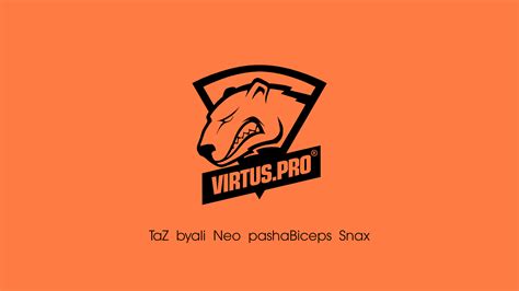 Virtus Pro Orange Black Wallpaper Created By Mossawi CSGOWallpapers