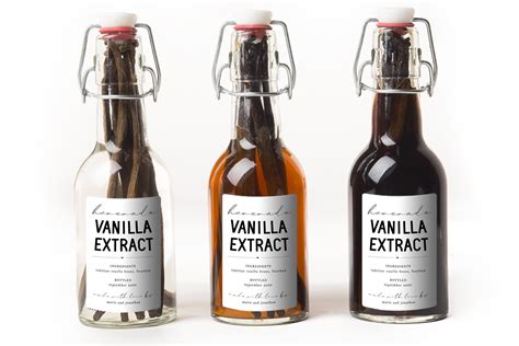 Homemade Vanilla Extract Label Template Printable T Sticker