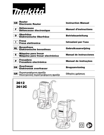 Makita 3612 3612C Instruction Manual Manualzz