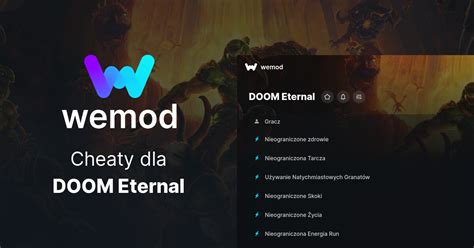 DOOM Eternal Cheaty I Trainery Na PC WeMod