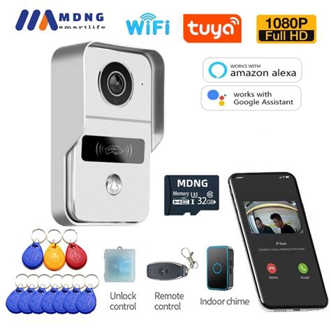 Tuya Smartlife POE System Wideodomofon IP WIFI Wideodomofon Dzwonek Do