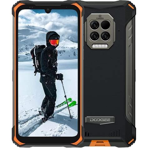 Doogee S86 Pro 128GB Orange Black Unlocked Dual SIM Back Market