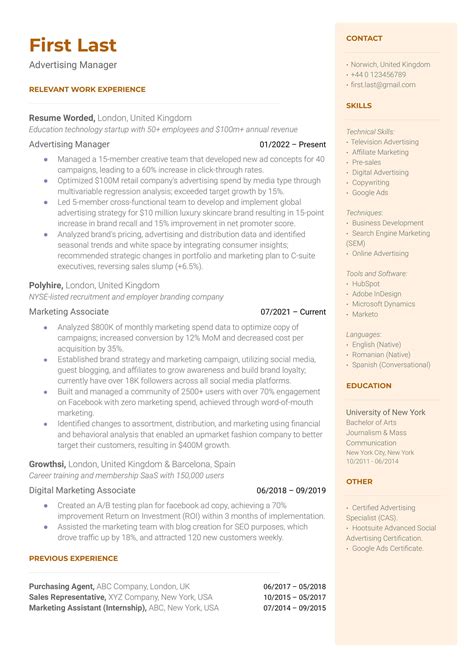 2 Marketing Executive Resume Examples For 2023 Resume Worded