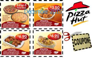 Printable Coupons Pizza Hut Coupons - FreePrintable.me