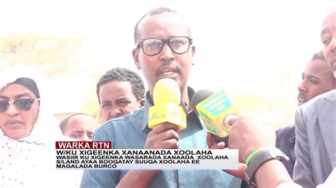 WASIIR KU XIKEENKA XANNAANADA XOOLAHA SOMALILAND OO KORMEER KU TAGTAY