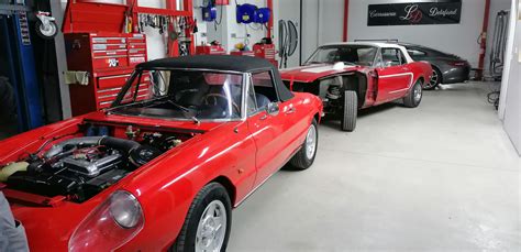 Restauration Alfa Rom O Spider