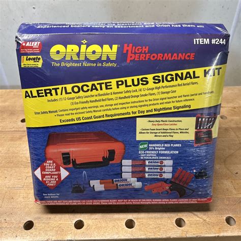 Orion High Performance Alert Locate Plus Signal Kit Exp Date June 2026