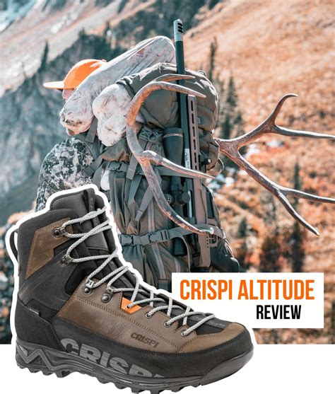 Crispi Altitude GTX Hunting Boot Review - My Thoughts after 1 season