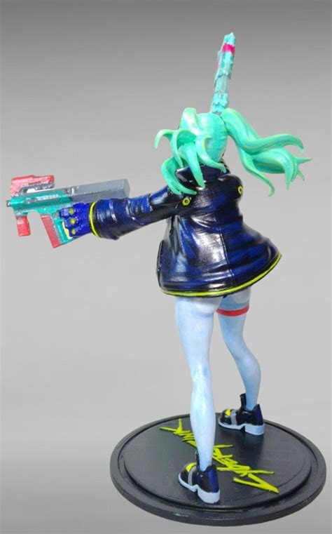 Rebecca Cyberpunk Edgerunners Figure Rebecca Statue Cyberpunk Figurines Anime T