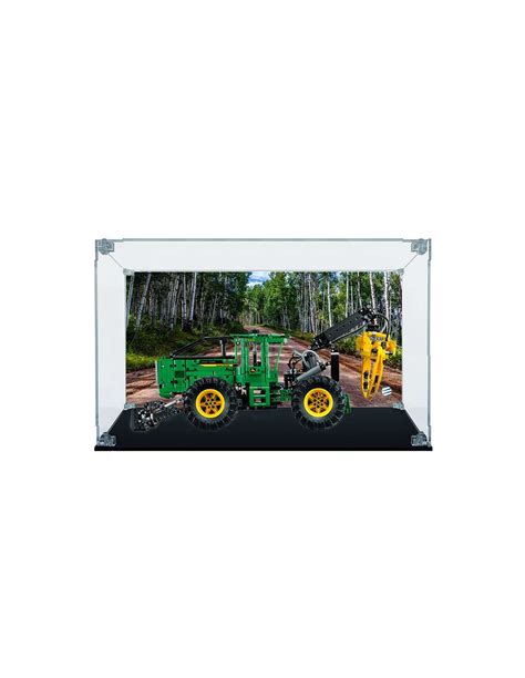 Plexiglas® Display Case For Lego® John Deere 948l Ii Skidder 42157