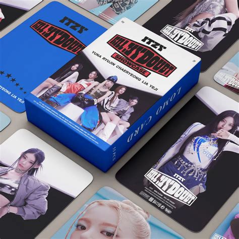 Tarjetas Postales De Kpop Itzy Tarjetas Lomo De Cheshire Lbum De