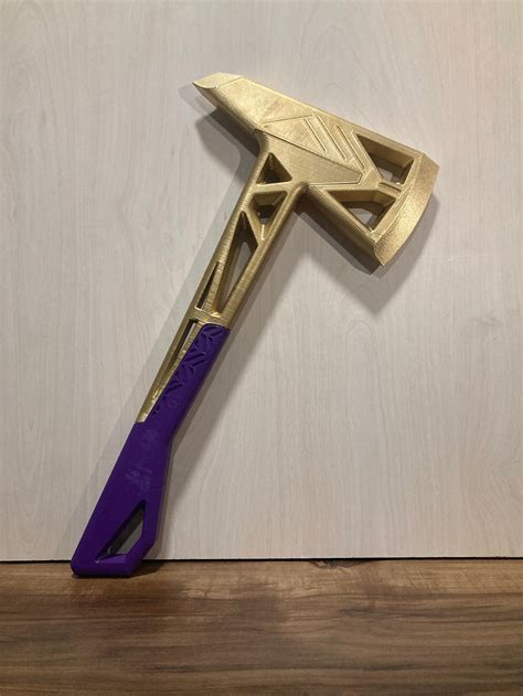 Valorant Prime Axe Cosplay 3d Printed 11 Scale Etsy Canada