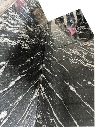 Black Base Black Markino Granite Slab For Flooring Kitchen