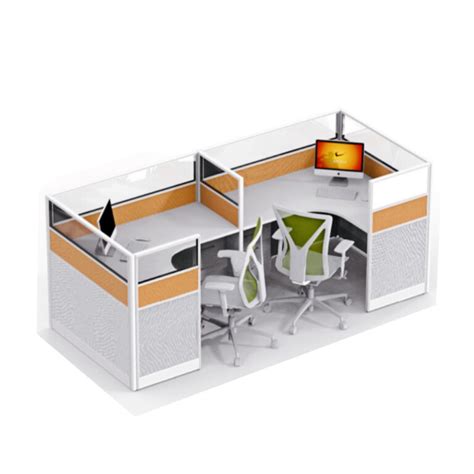 2 Person Cubicle Desk for workstation