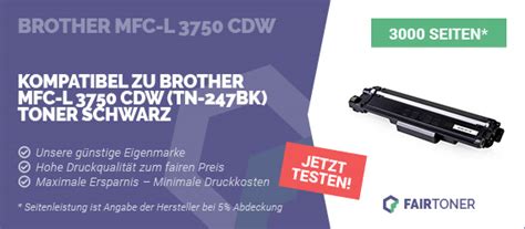 Toner Für Brother Mfc L 3750 Cdw Fairtoner®