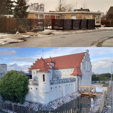 A Guy In Denmark Spent His Whole Life Building A Castle In The Middle