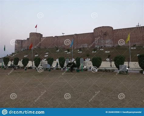 External View of Bahu Fort in Jammu City, India, As Seen from Bagh-e ...