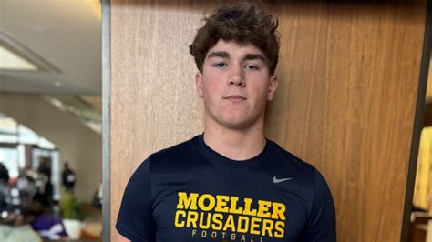 Sam Hamilton Tight End Archbishop Moeller Irish Sports Daily