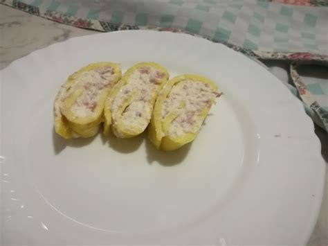 Rotolini Di Frittata Al Prosciutto Un Idea Al Giorno