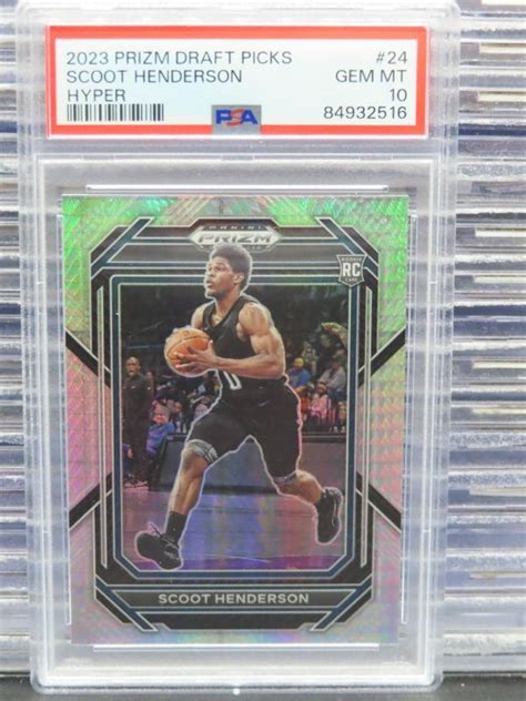 Scoot Henderson Prizm Draft Picks Hyper Price Guide Sports