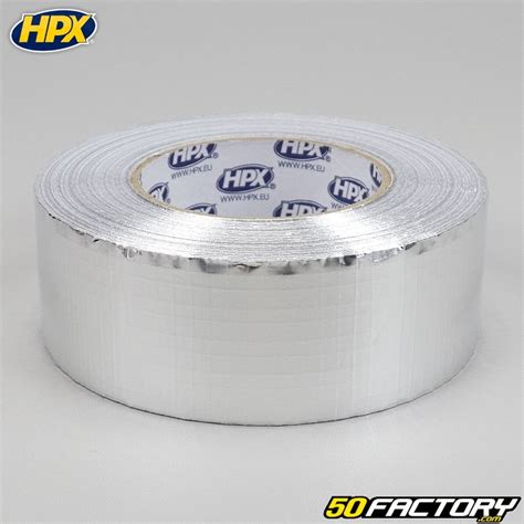 Rouleau adhésif aluminium renforcé HPX 50 mm x 50 m