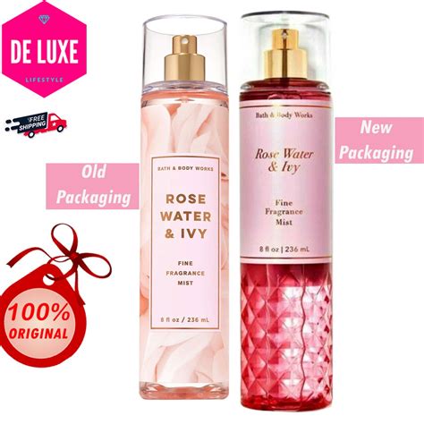 AUTHENTIC Bath And Body Works Rose Water Ivy Fine Fragrance Mist 236mL