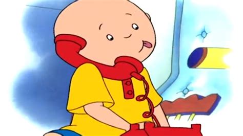 Caillou En Fran Ais Caillou Et L Appel T L Phonique Dessin Anim