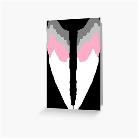 "Angel Bird Wings in Demigirl Pride Flag Colors" Greeting Card by ...
