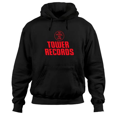 Tower Records - Retro - Hoodies sold by Mark Naguib | SKU 4386596 | 35% ...