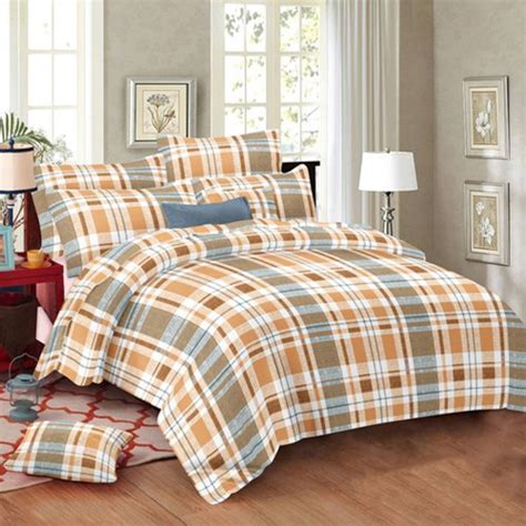 Brown Designer Bed Sheets at Best Price in Panipat | Avior Industries ...