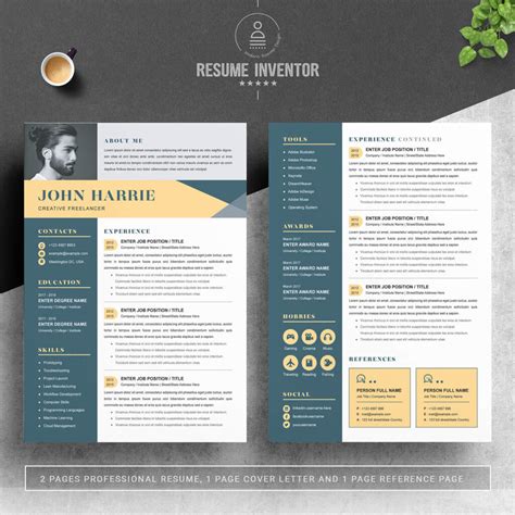 Creative Freelancer Resume Template Example Guideline Resume Inventor