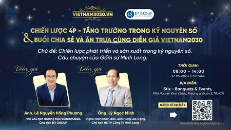 LUNCHEON TALKSHOW CÙNG DIỄN GIẢ VIETNAM2030 CÂU CHUYỆN BÁN LẺ TRONG