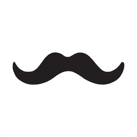 mustache icon logo vector design 13093423 Vector Art at Vecteezy