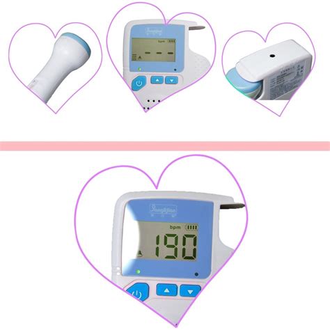 Pocket Foetale Doppler Prenatale Baby Heart Beat Grandado