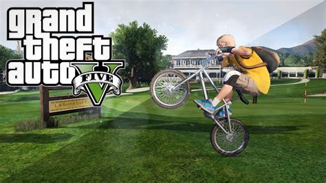 INSANE GTA 5 BMX Stunt Montage GTA 5 BMX Stunt Montage GTA5 BMX