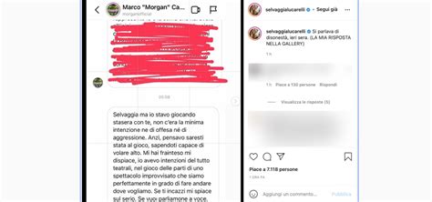 Selvaggia Lucarelli Pubblica Chat Privata Con Morgan Stavo Giocando