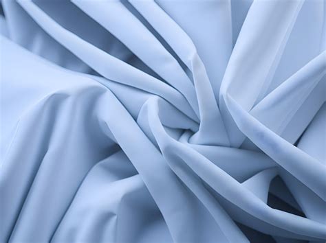 Premium AI Image | A blue cloth that is draped over a table.